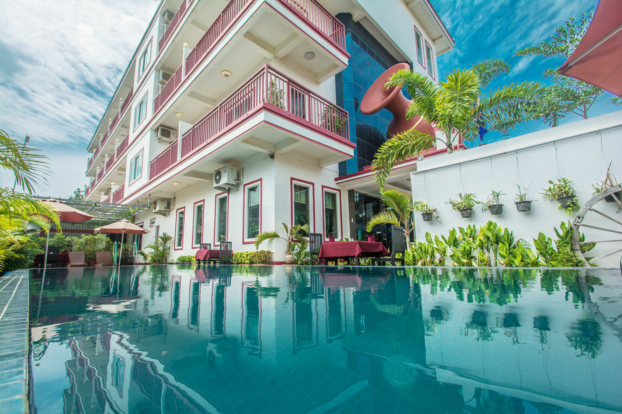 Kaorm Meas Hotel Siem Reap Exterior foto